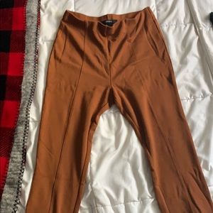 Brown leggings